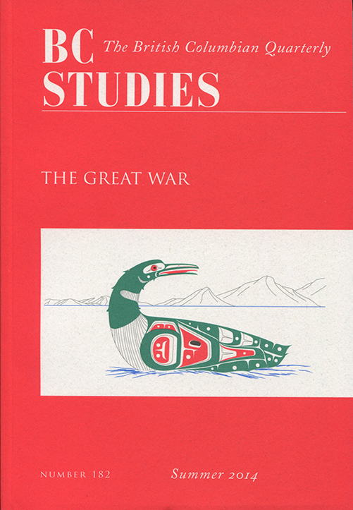 Product Image of: BC Studies no. 182 Summer 2014